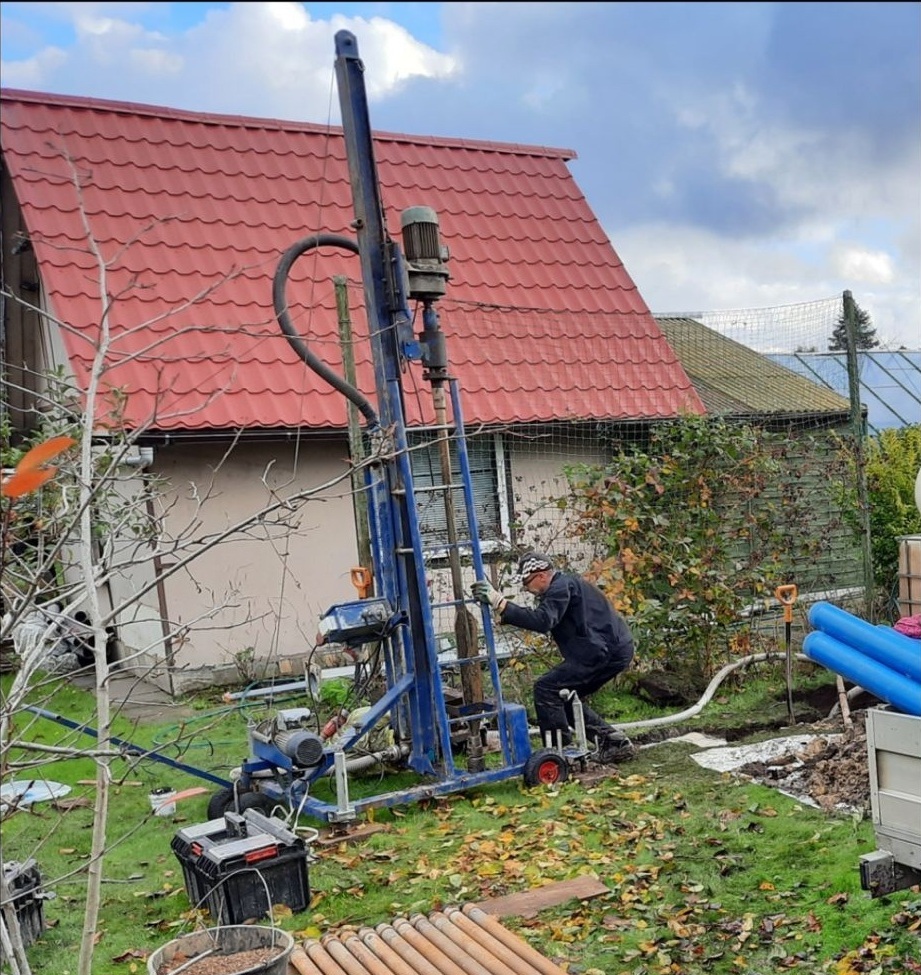 Wiertnica do studni głębinowych